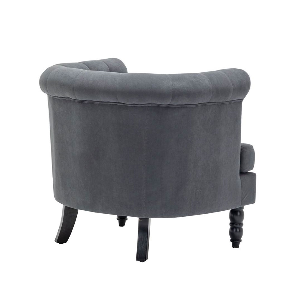 Restaurant Furniture Hotel Modern High Back Ring Used Banquet Fabric Indoor Tufted Dining Room Chair